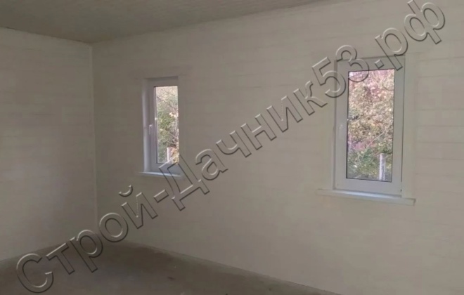 4 каркасный дом д–7, 9.5x8 м, 71.5 м², московская область, чеховский район, снт патриот (11)